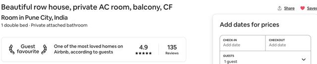Guest favourite listing, 4.9 rating